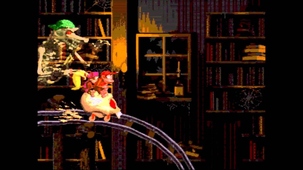 DKC2 Haunted Chase Rap Beat |"Death Coaster"