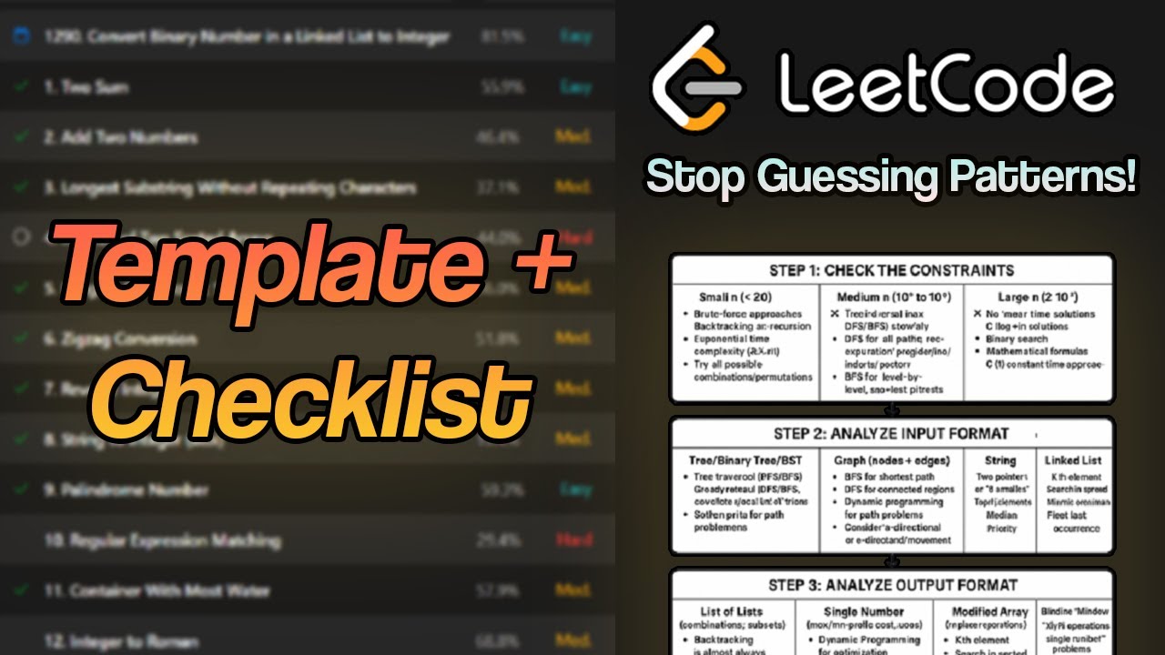 Как мгновенно распознавать шаблоны Leetcode (500 проблем спустя)