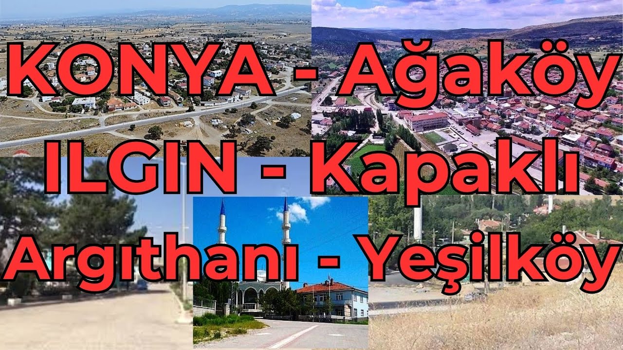 Konya Kadınhanı'ndan Yeşilköy'e harika bir yolculuk #AğalarKöyü #Ilgın #KapaklıKöyü #Argıthanı