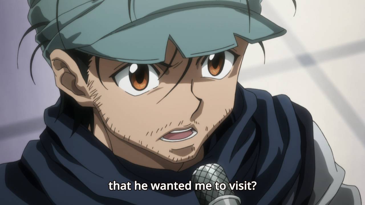 Hunter x Hunter - Leorio Punches Ging