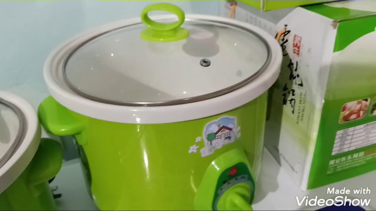Cách sử dụng nồi nấu cháo chậm ( nồi kho cá)