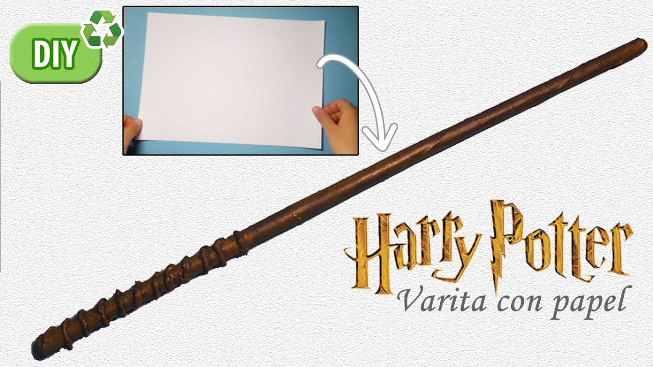 Varita de Harry Potter - Harry Potter Wand | DIY