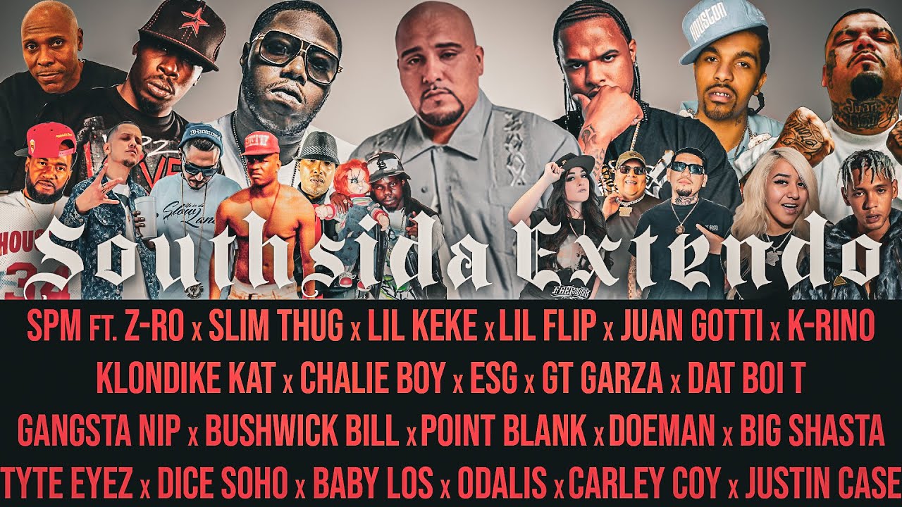 SPM - Southsida Extendo ft. Z-Ro, Lil Flip, Slim Thug, Lil Keke, K-Rino + more legends [Official]