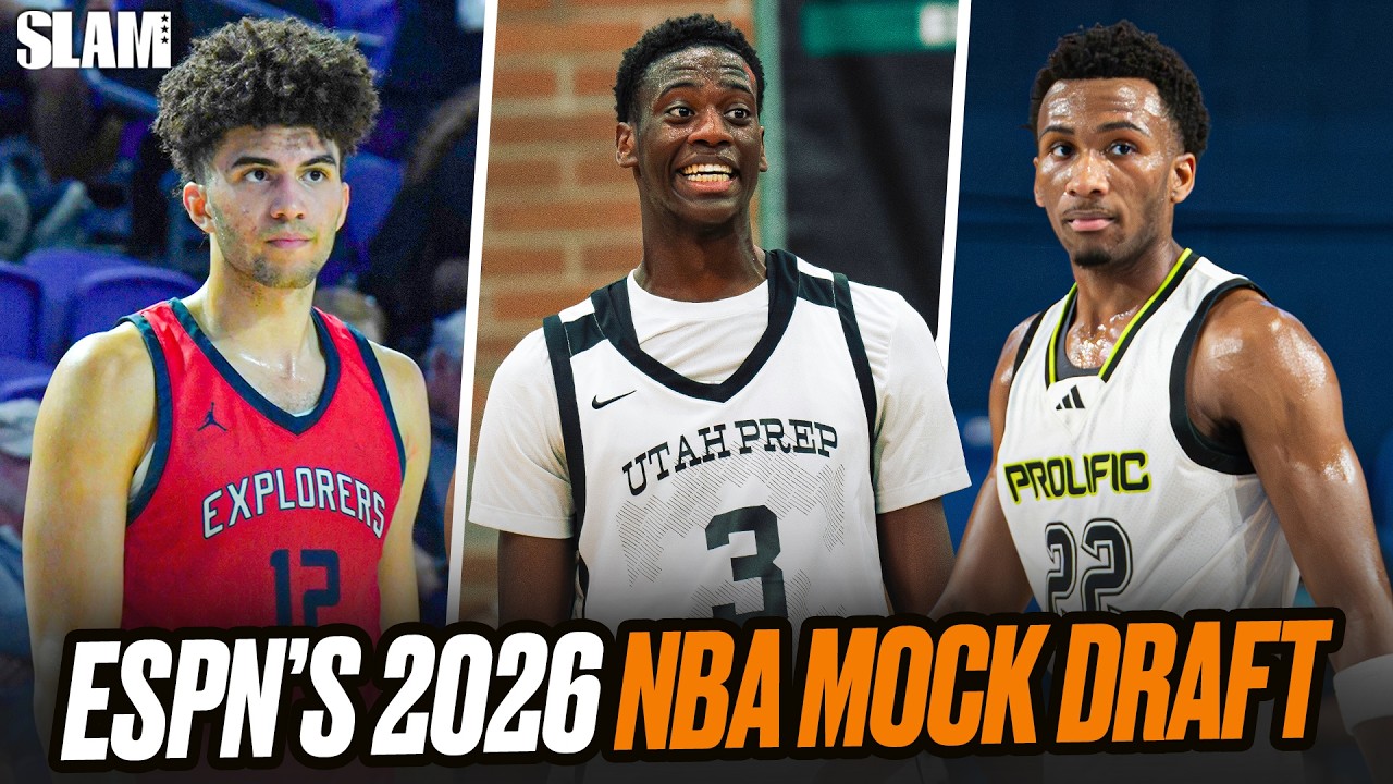 The First Ever ESPN 2026 NBA Mock Draft! 😳🚨