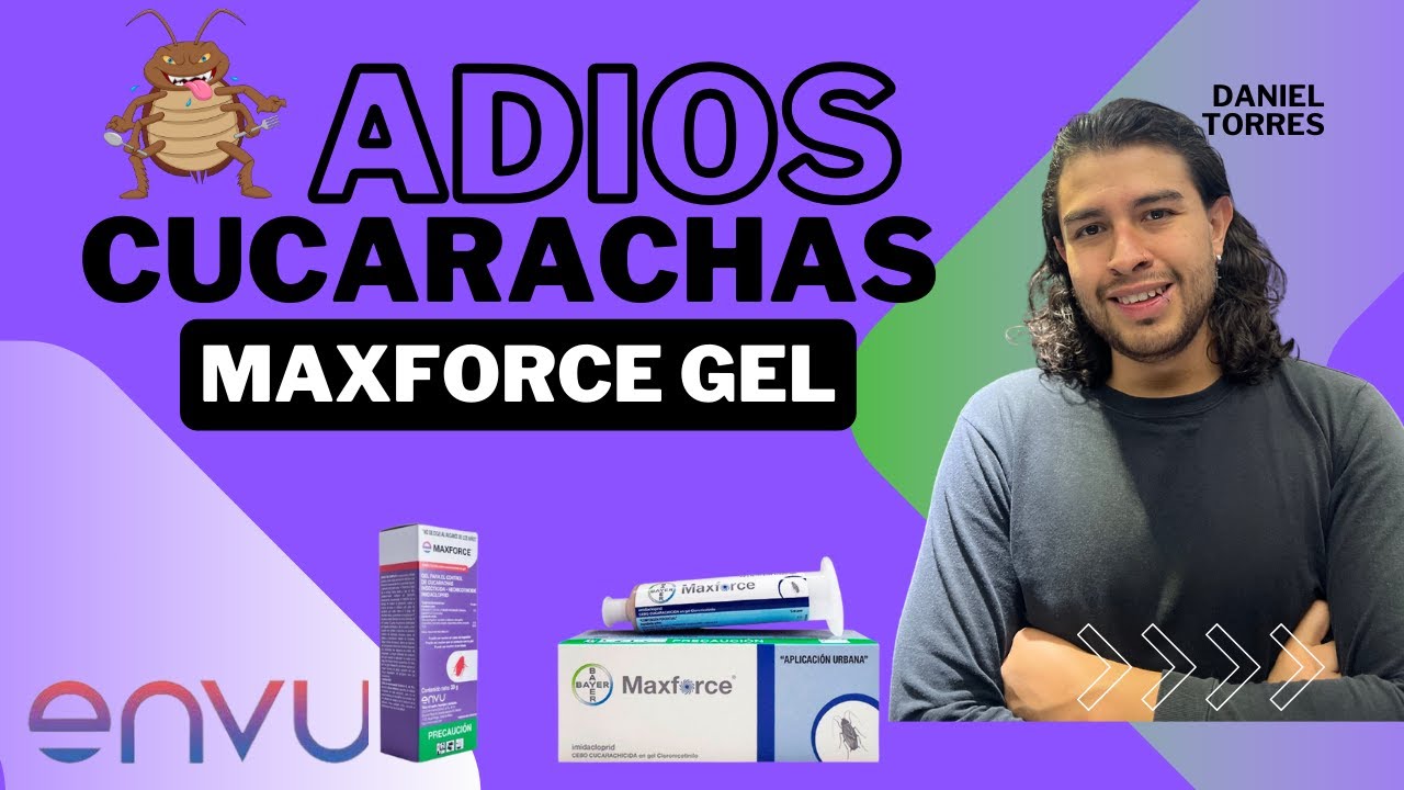 Maxforce Gel| Gel cucarachicida Bayer-ENVU