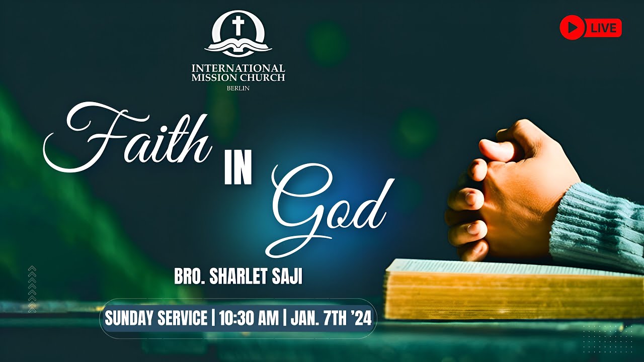 Sunday Service (07.01.2024) || International Mission Church Berlin