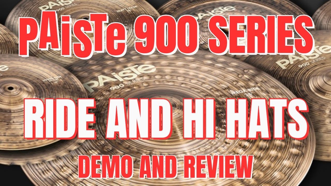 Эти «бюджетные» тарелки PAISTE звучат ПОТРЯСАЮЩЕ! 🥁 Обзор и демонстрация райда и тяжёлых хай-хэто...