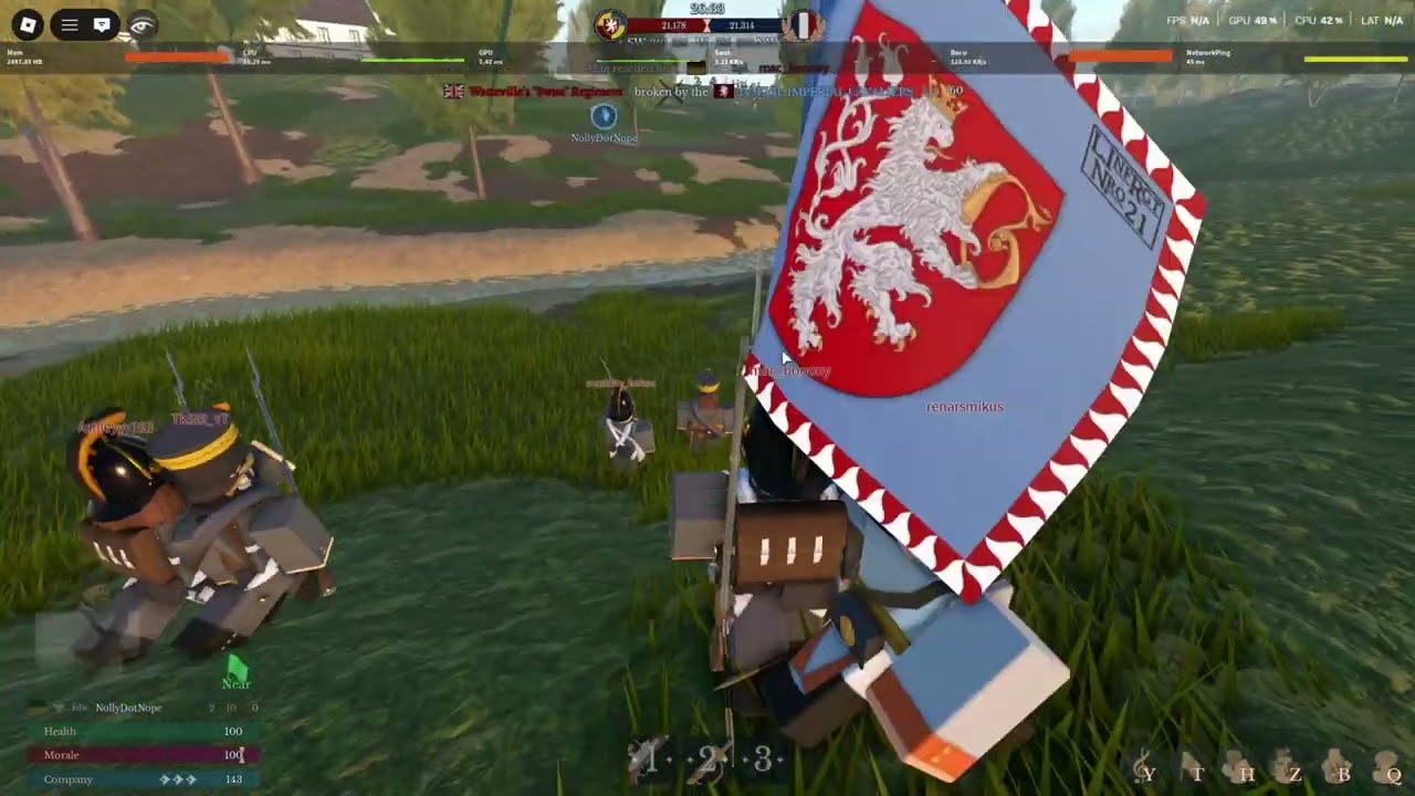 [NR.21] SUNDAY BATTLE | Napoleonic Wars Roblox