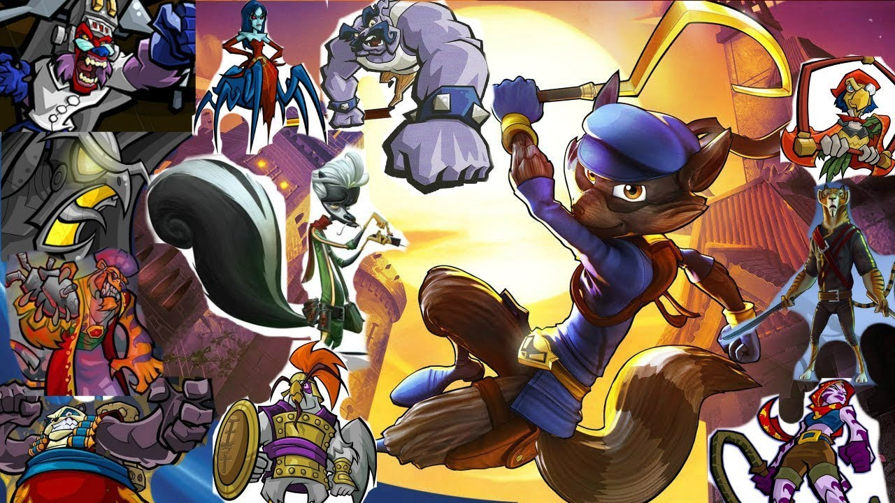 All Boss Fights - Sly Cooper Series (The Sly Collection and Sly 4)