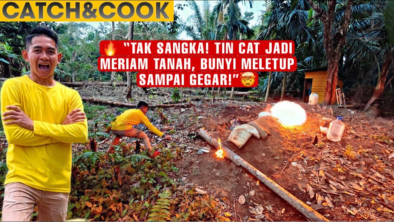 Mancing Udang, Tajur Limbat Dan Buat Meriam Tanah