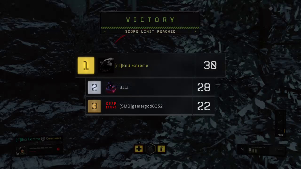 My first shot on bo4