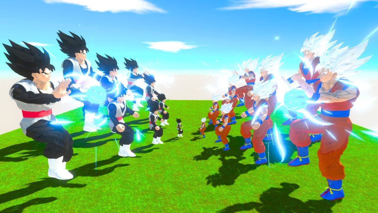 Kamekameha Battle Goku Black vs Goku Ultra Instinct - ARBS