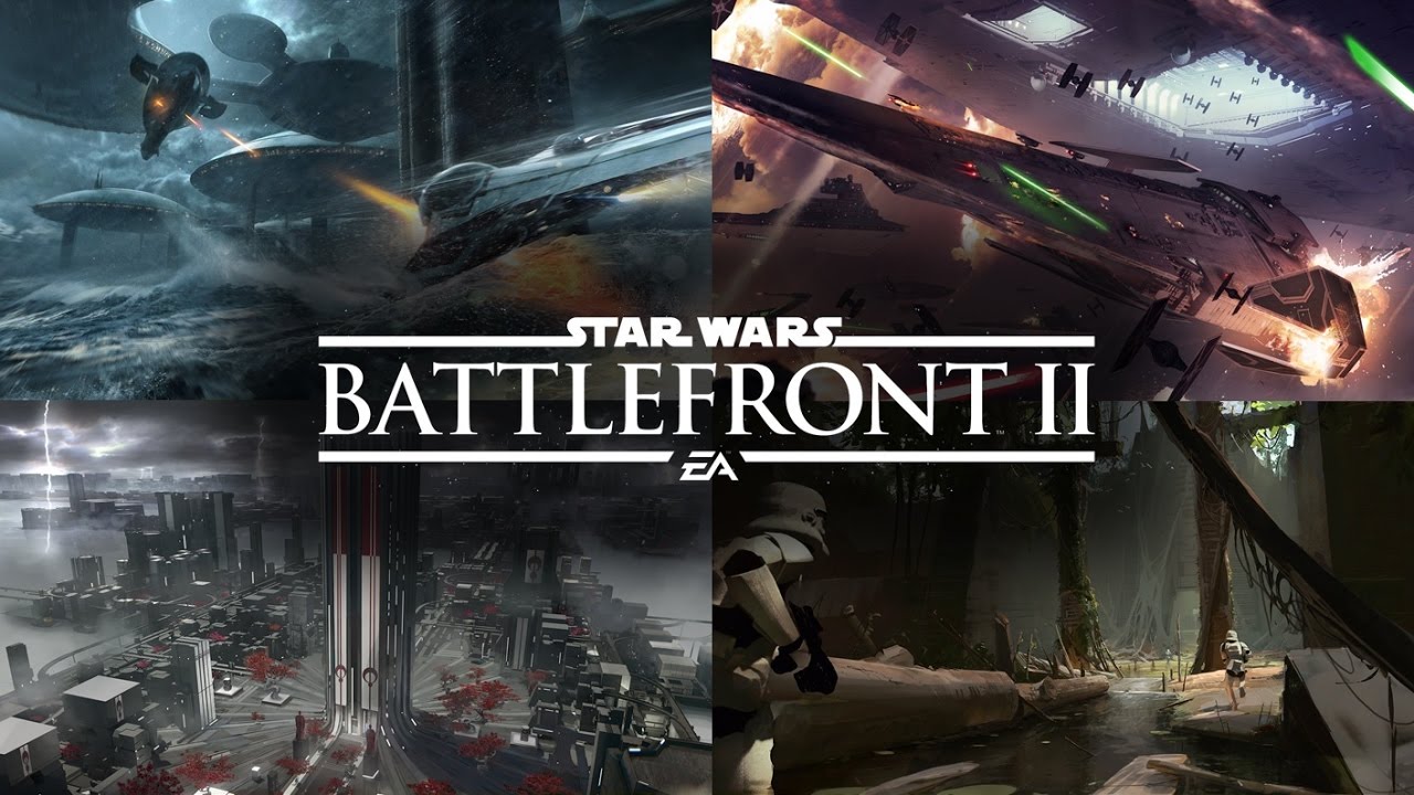 ALL OFFICIAL CONCEPT ART & IMAGES- Star Wars Battlefront 2