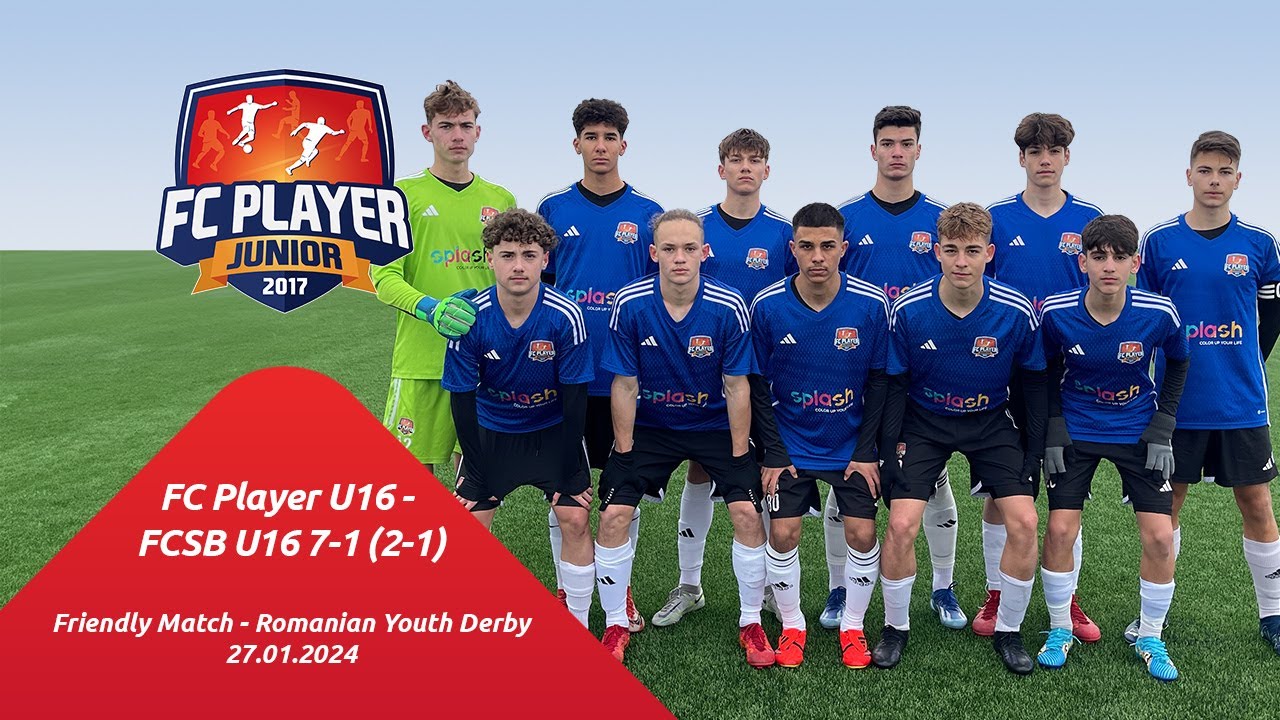 FC Player U16 - FCSB U16 7-1 (2-1)
