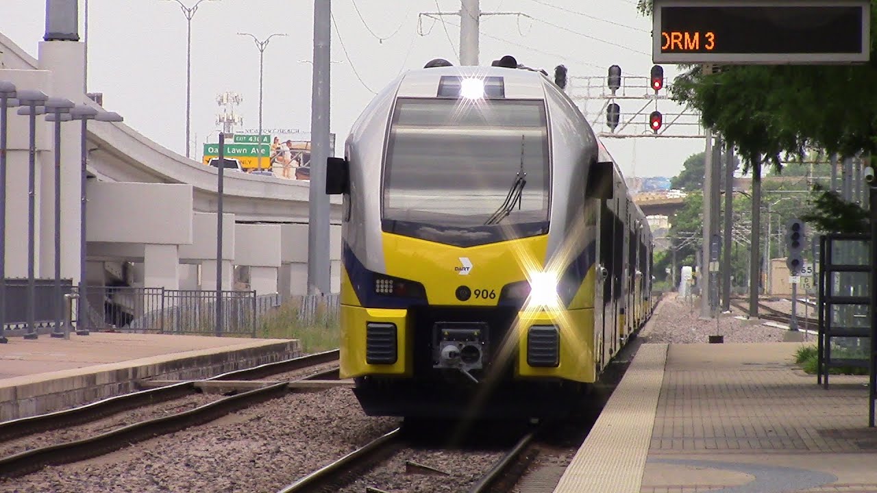Trains in Carrollton & Dallas, TX - 5/19/24 (ft. DART Silver Line Test Trains)