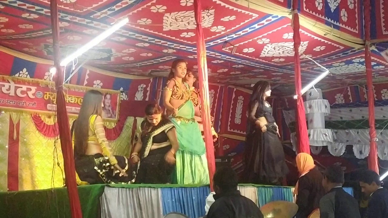 Paro rani dance stage show in village senduar