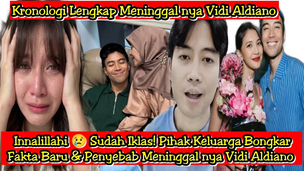 Innalillahi 😢 Kronologi Lengkap Meninggal nya Vidi Aldiano | Kabar Artis
