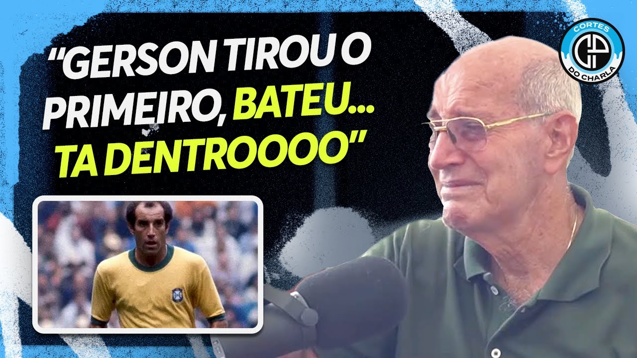 GERSON VAI AS LÁGRIMAS COM A NARRAÇÃO DA FINAL DE 70