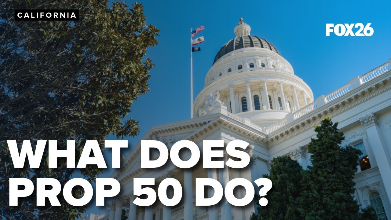 California's Special Election is Tuesday, November 4th and Prop 50 is the only statewide initiative
