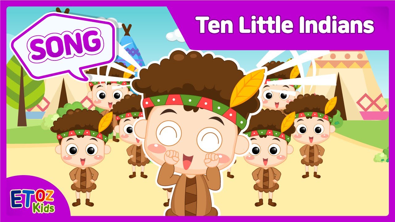 Ten Little IndiansㅣNursery Rhymes & Kids Songs l 열 꼬마 인디언ㅣ영어동요