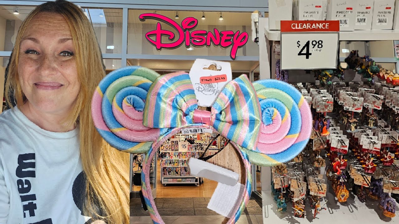 Shop the DISNEY OUTLET STORE with me at Ontario Mills Outlets California!!