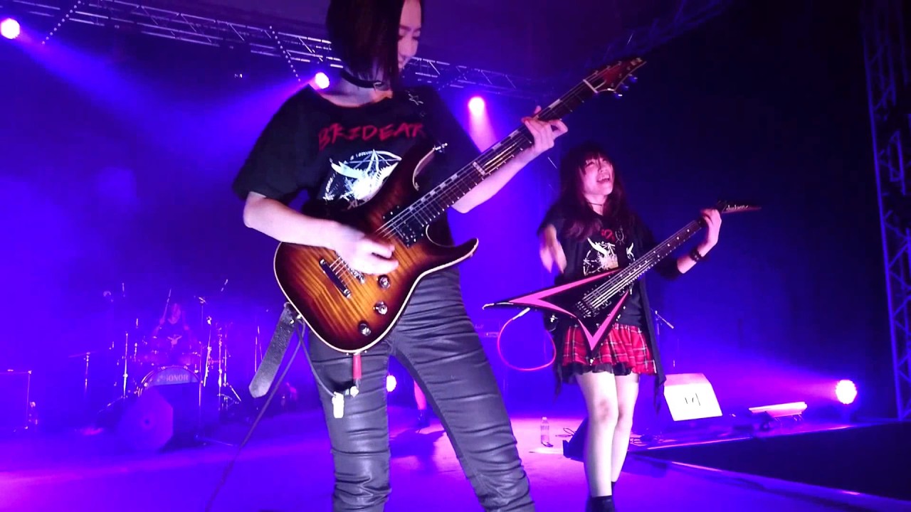 BRIDEAR @MadeInAsia Brussels 2017.03.05 Misa and Mitsuru