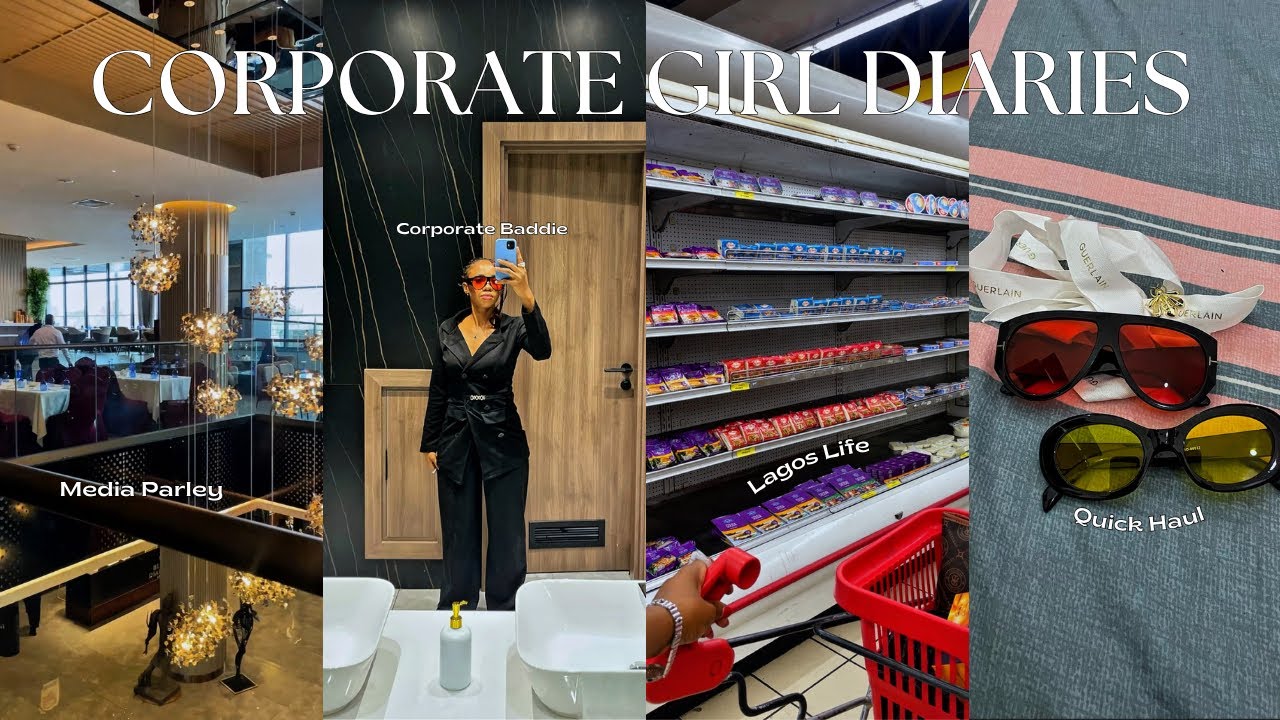 CORPORATE GIRL DIARIES: Press Conference + Haul + 9 to 5 Life + Lagos Living + Quarterly supply