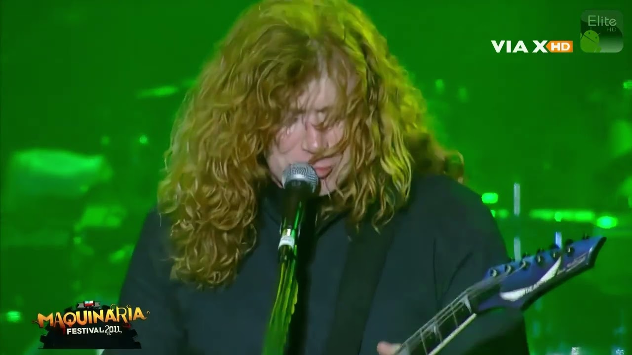 Megadeth - Maquinaria Festival 2011