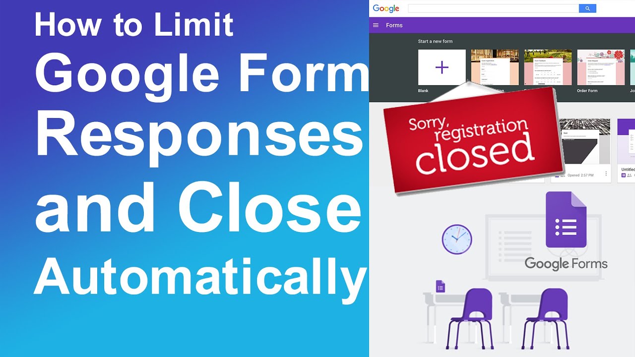 Как ограничить количество ответов в Google Forms и автоматически закрыть их