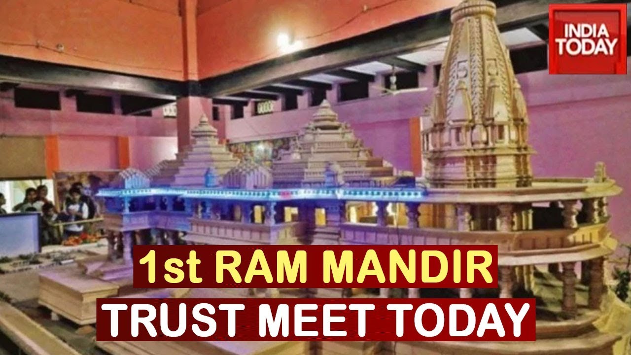 1st Ram Temple Trust Meeting Today, Date For Start Of Construction To Be Finalised