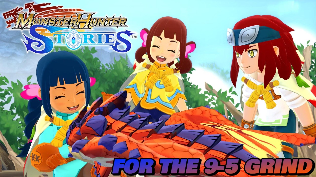 Monster Hunter Stories | Cozy Background Gameplay | No Commentary