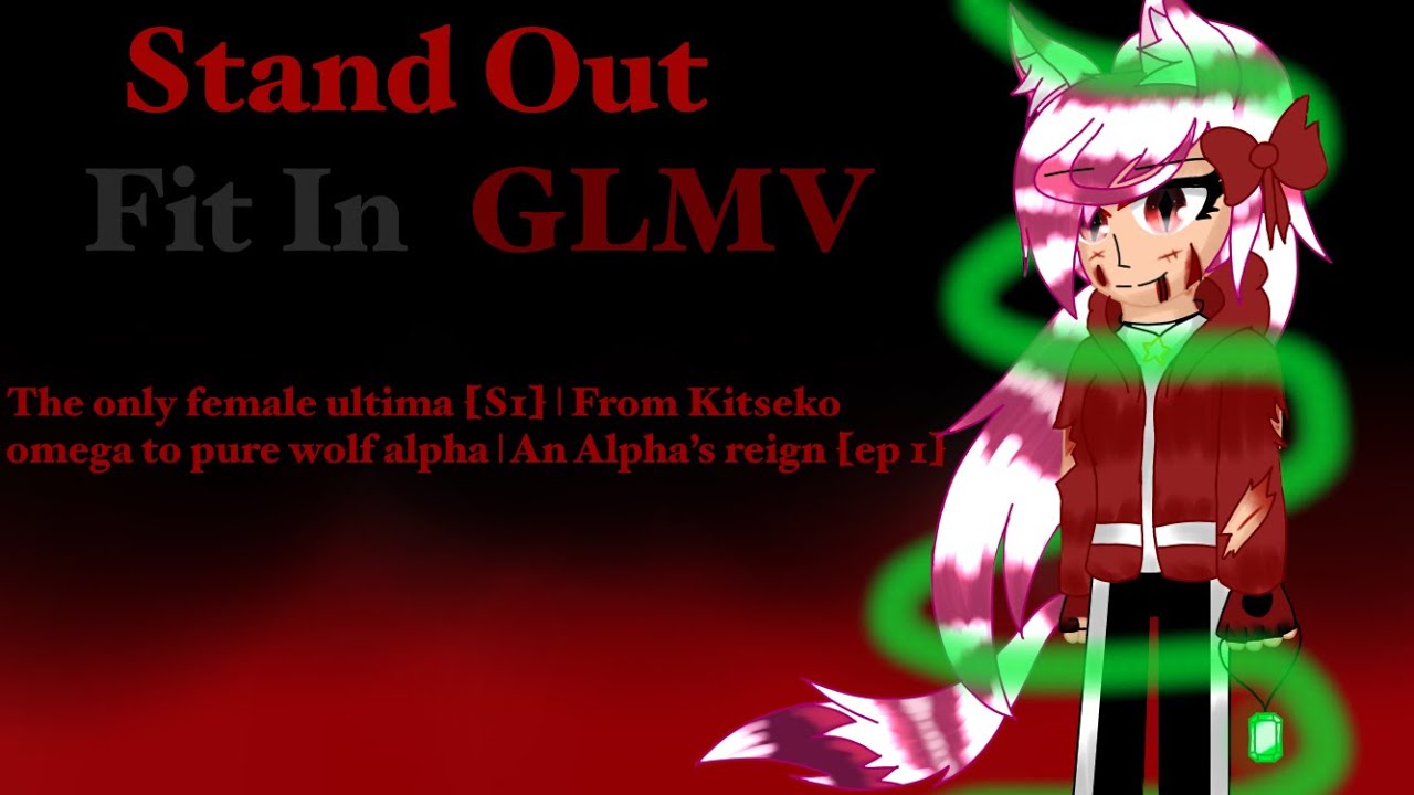 Stand Out Fit In GLMV | An alpha’s reign [S1] | From Omege to Alpha [Ep 1] | Welcome to Wolf High