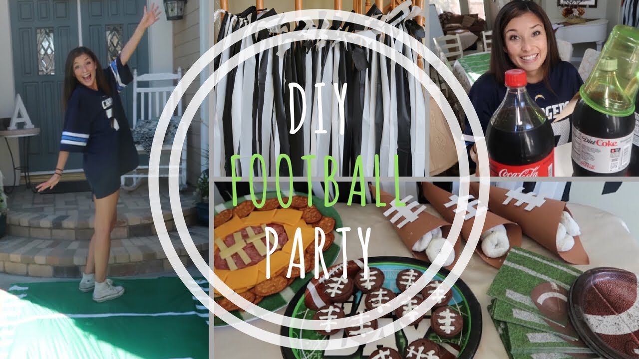 DIY Football Party