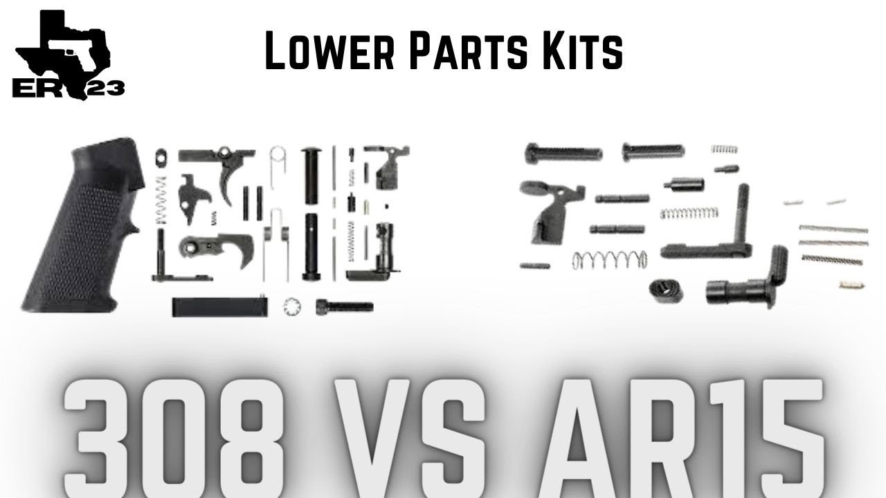 Шокирующая правда: комплекты нижних частей AR10 и AR15 (Знаете ли вы)