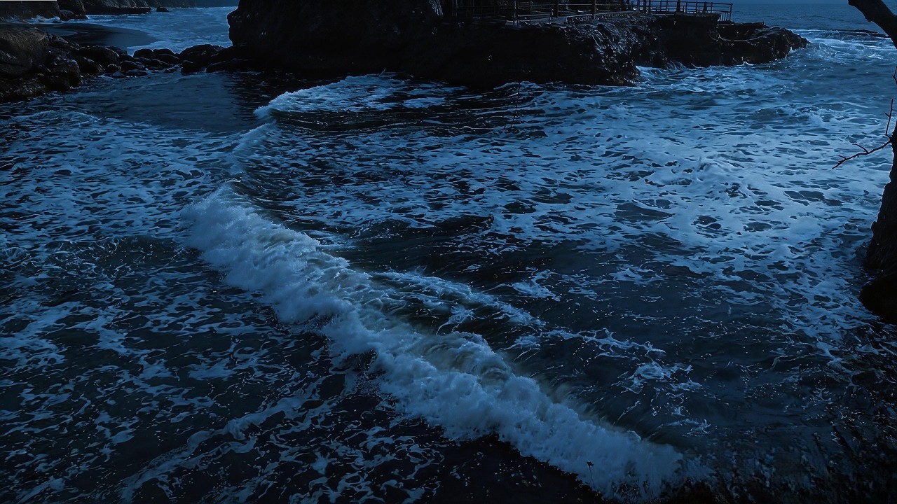 Out Cold to Midnight Ocean Waves 🌊 Powerful Deep Sleep Sounds