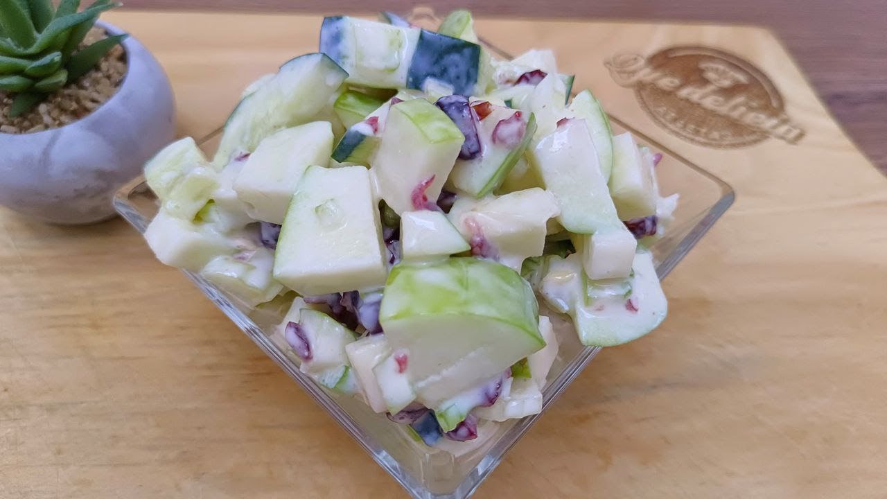 💥 Салат из яблок и сельдерея, восхитительное сочетание 😋