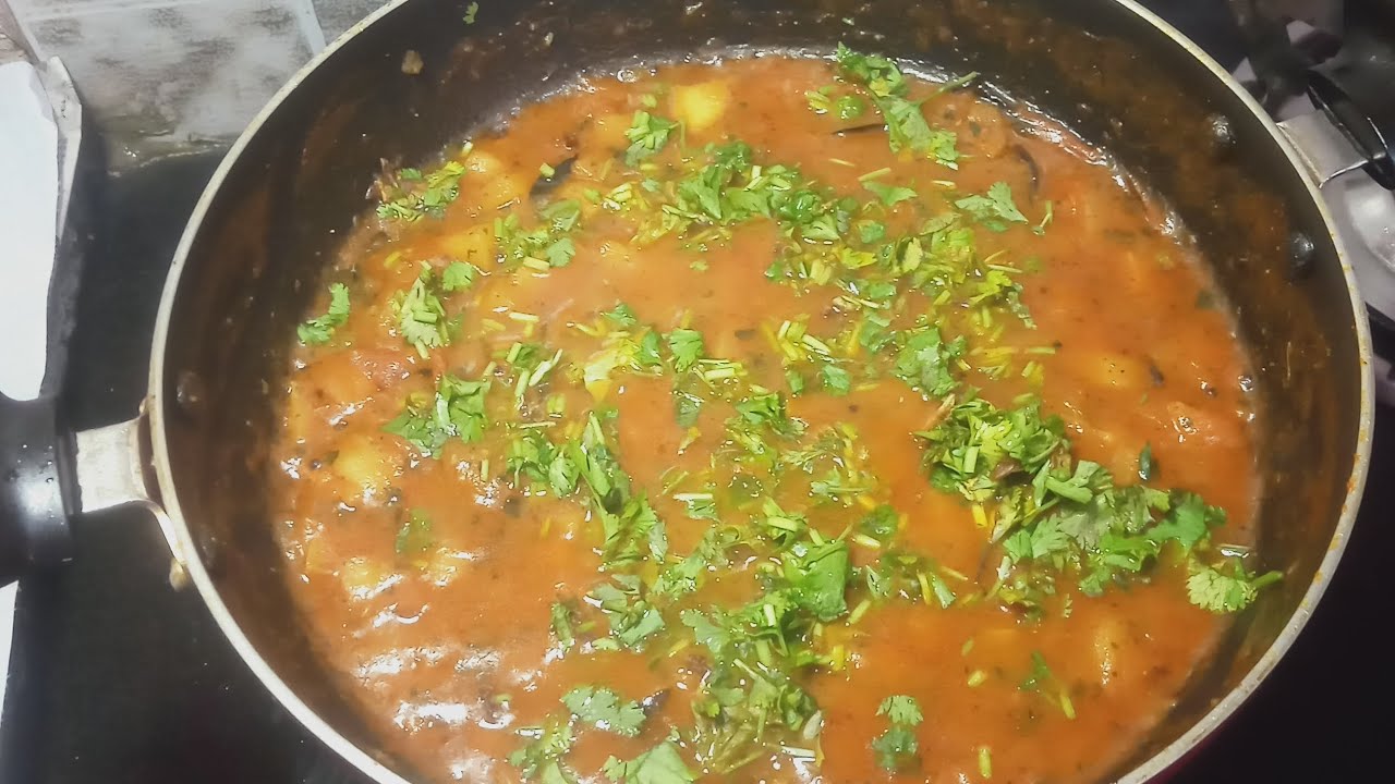 Aalu muttar kasuri methi curry 🤤😋👌