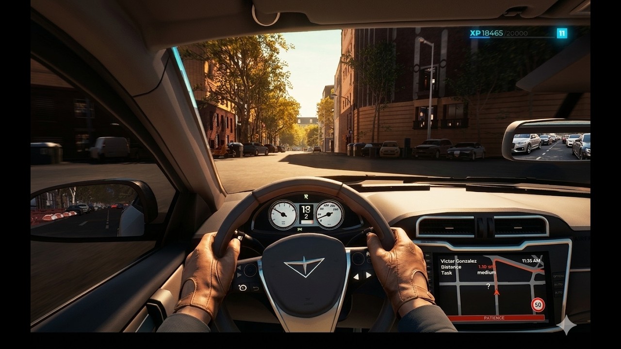 Simulator Taxi Paling Realistis! Antar Penumpang di Barcelona | Taxi Life Simulator