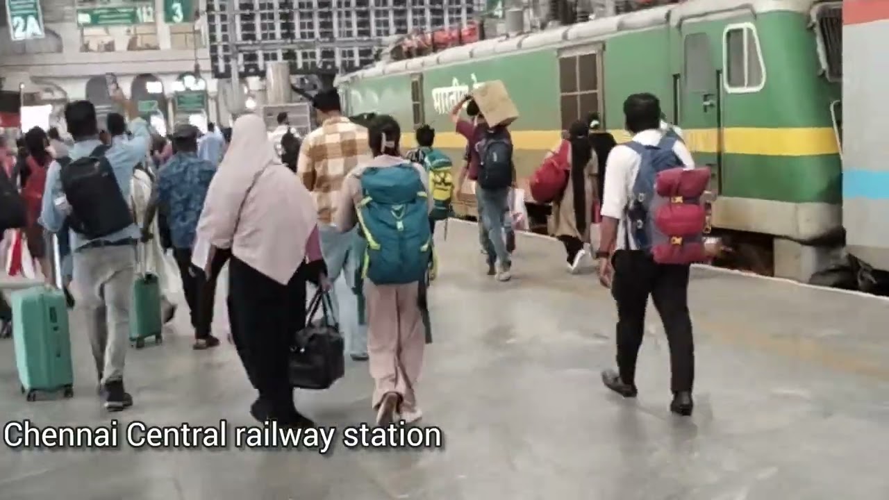 Chennai MGR central railway station 