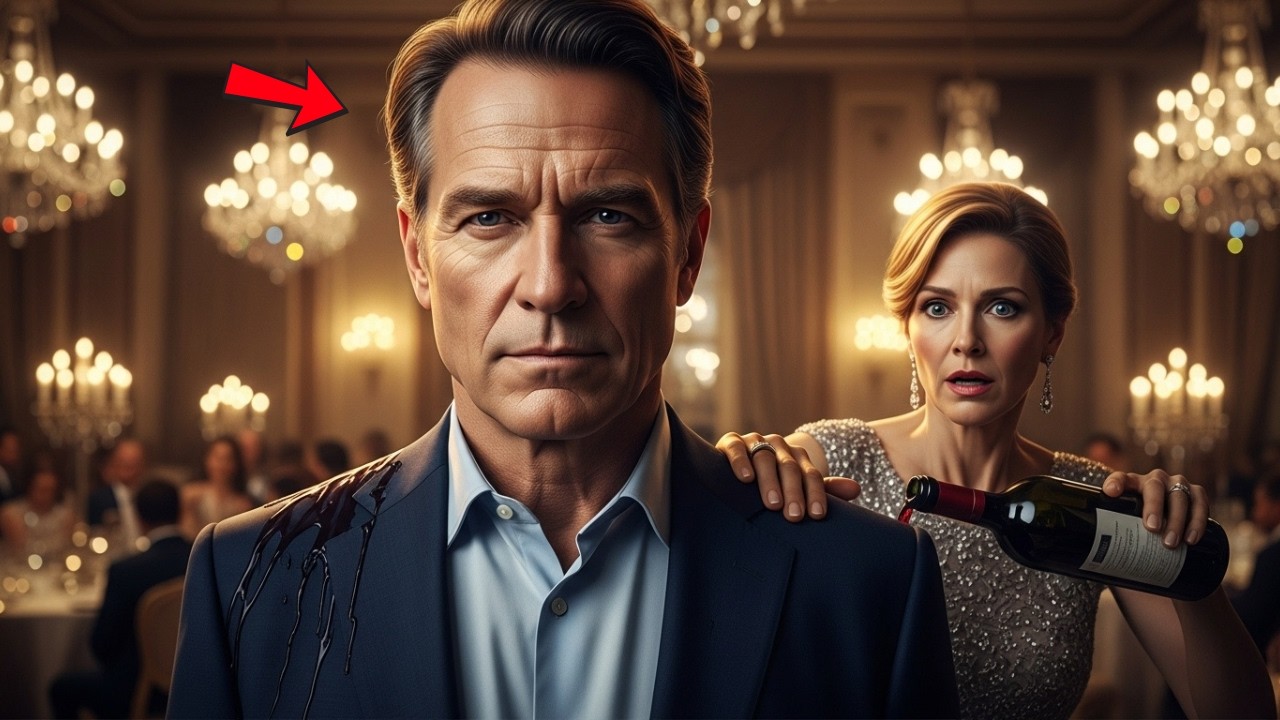 Billionaire’s wife poured wine on the CEO — The Room Froze, Then Everything Changed