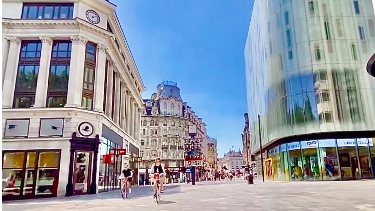 London walk 4K | Soho, Central London, during Lockdown In 2020