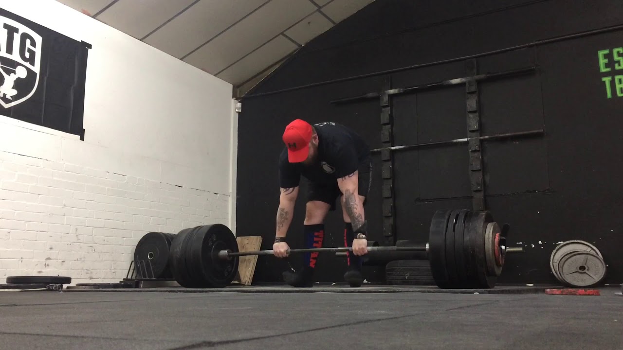 315kg Beltless Deadlift PB