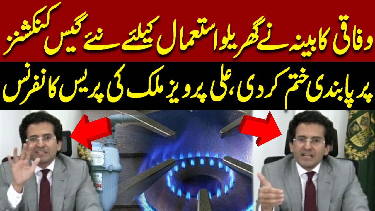 Federal Cabinet Lifts Ban on New Gas Connections | Ali Pervaiz Malik Press Conference