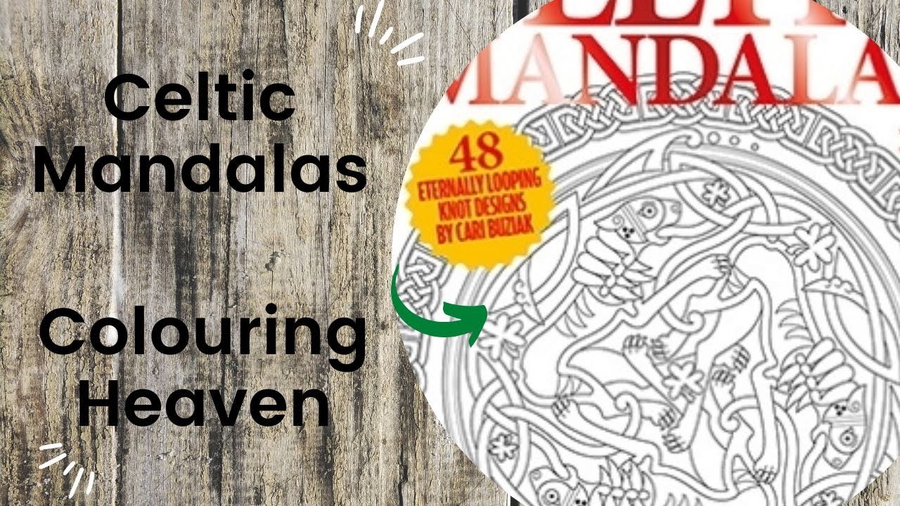 Celtic Mandalas - Colouring Heaven //Adult Colouring Book Flip Through