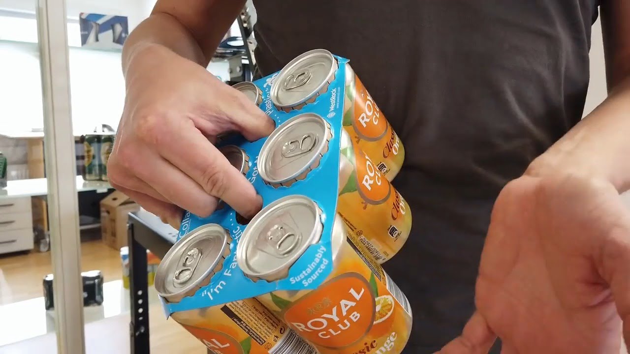 Plastic-free Multipack for Cans (German)