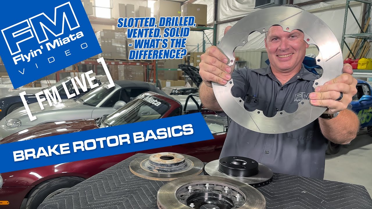 Brake Rotor Basics with Keith Tanner (FM Live)