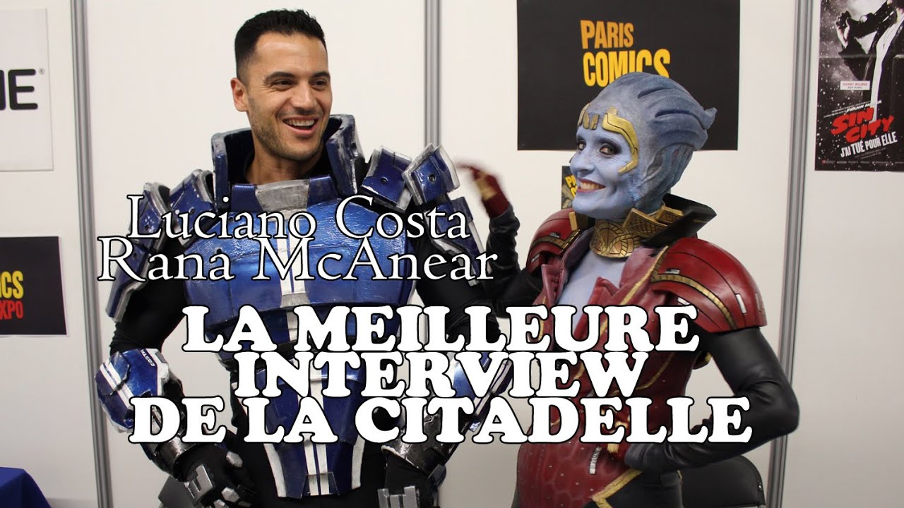 [Interview] Rana McAnear & Luciano Costa, Samara et Kaidan dans Mass Effect