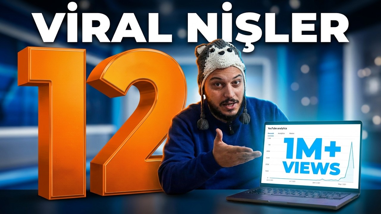 Yapay Zeka İle Yapabileceğin PARA KAZANMASI AÇIK 12 Kanal (NİŞ) Fikri / Yüzünü Göstermene Gerek Yok