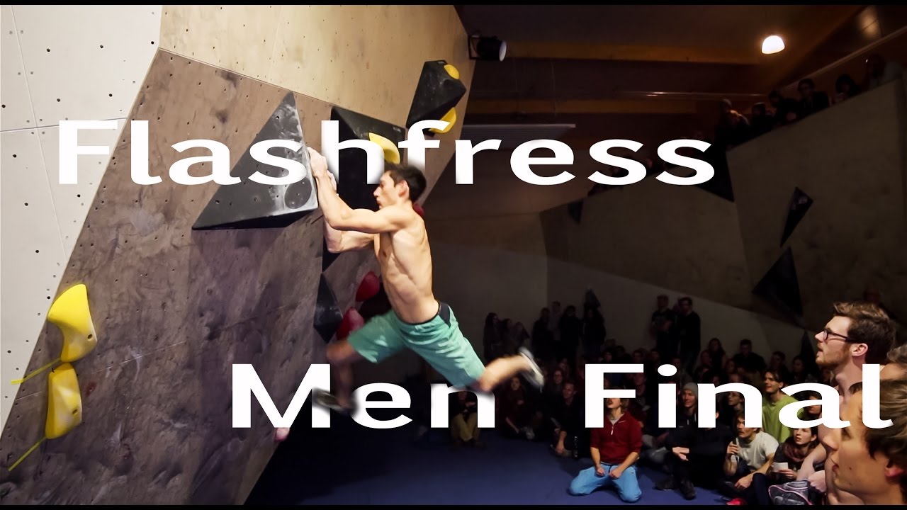 Flashfress Men Final - Samuel and Maik bouldering in Finals | Level 8 Gie&szlig;en