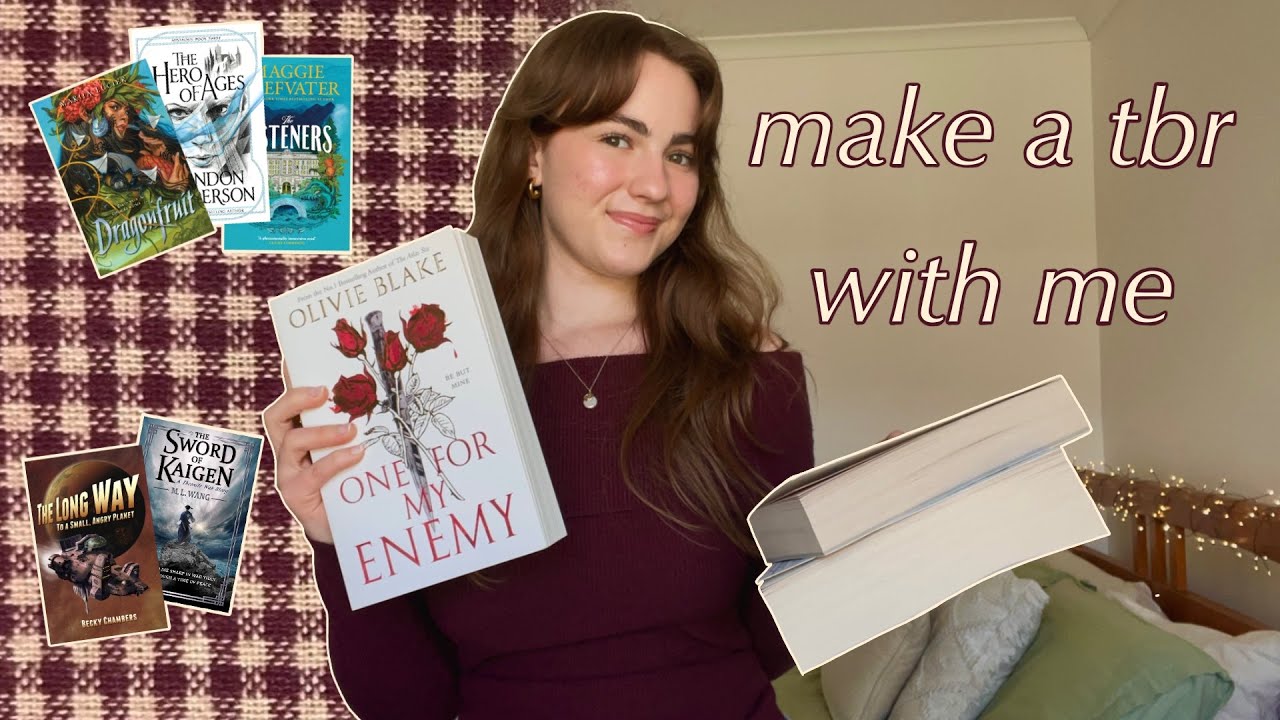 make a tbr with me! 🥀🐚🪐 | fantasy & sci-fi